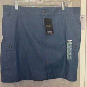 Lee Blue Cargo Skort with Versatile Style